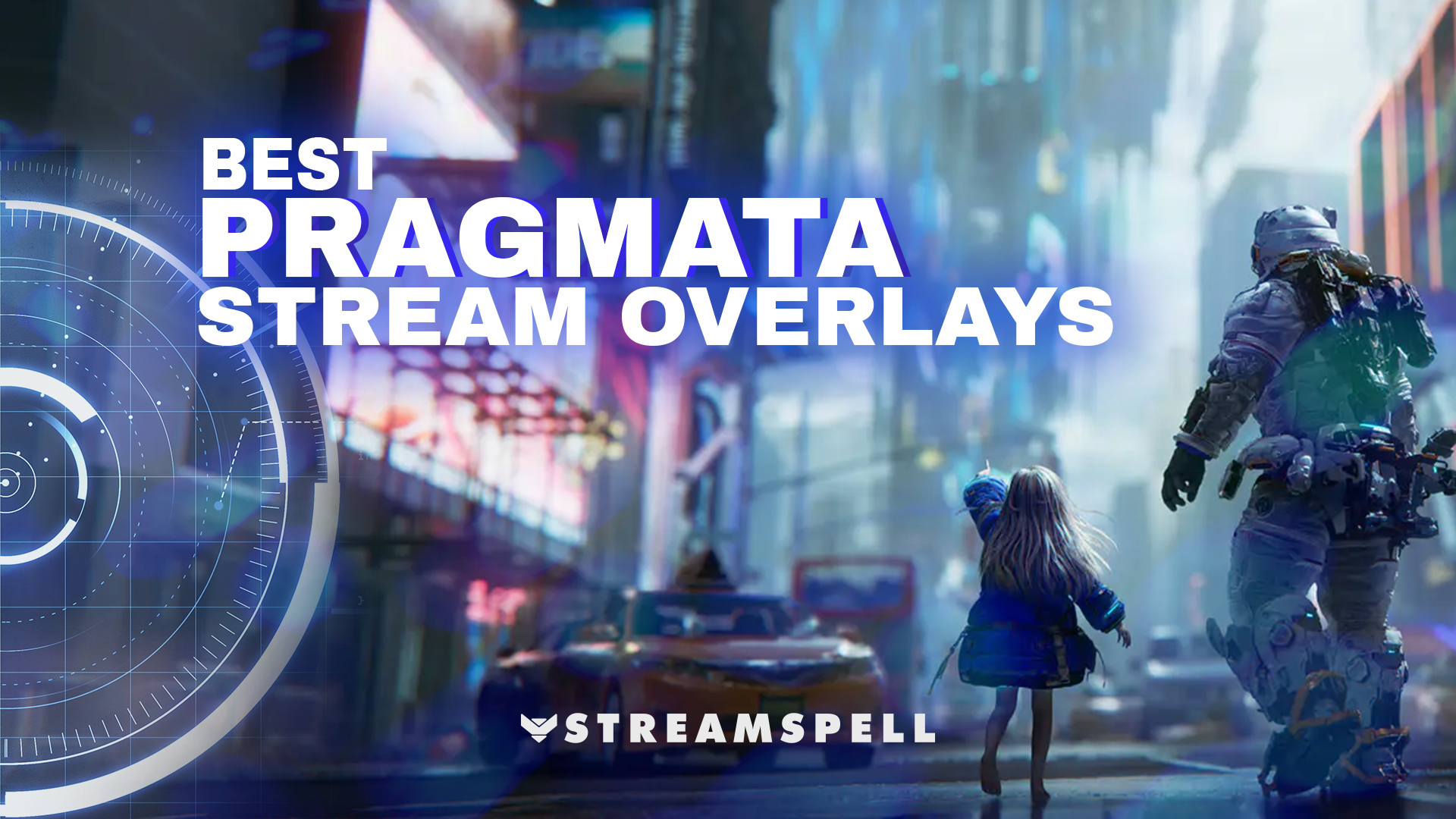 New Stream Overlays 2026 OBS Streamlabs Twitch Best Pragmata Stream Overlays By Streamspell 